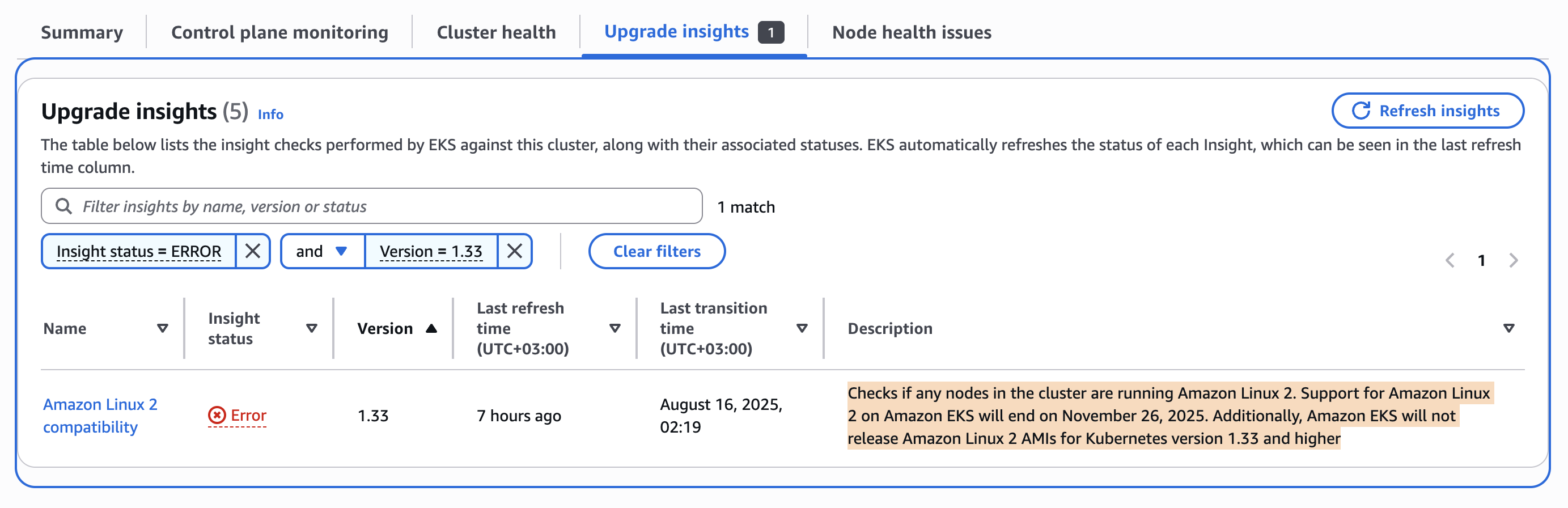 AWS AL2 Deprecation Warning