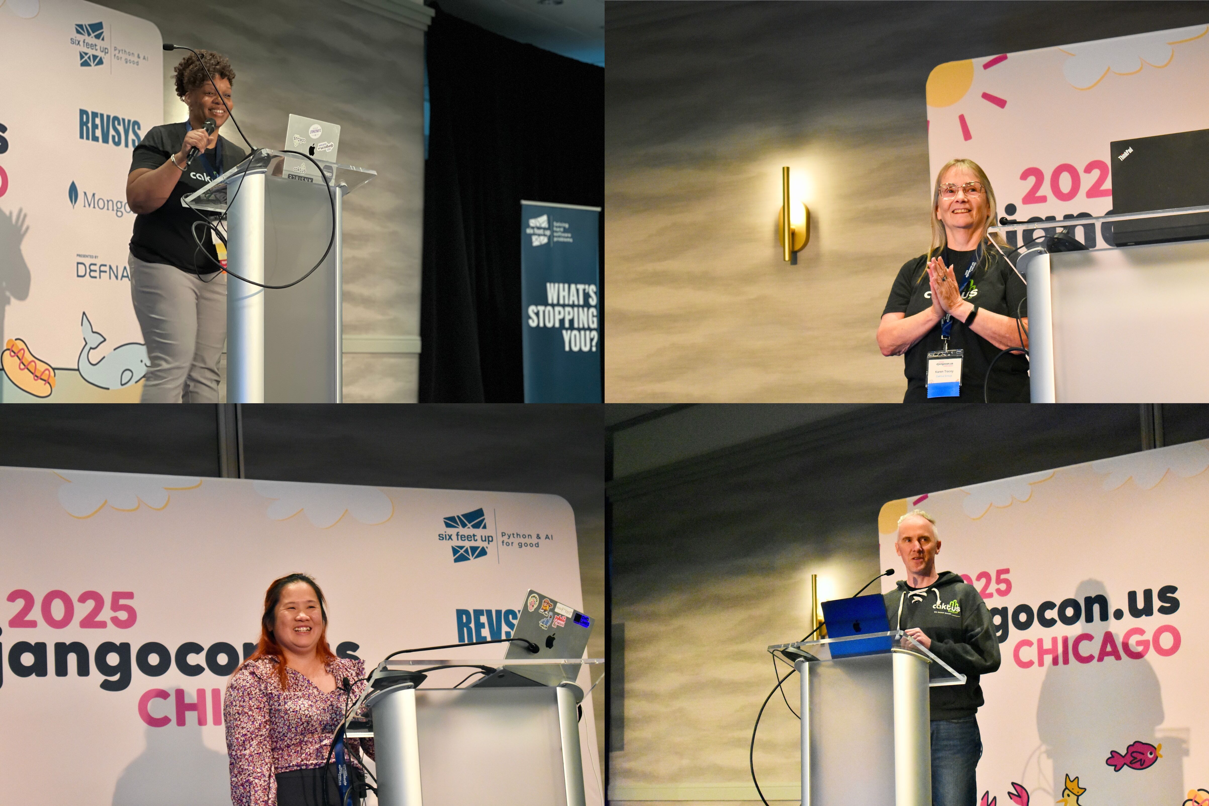 Group photo at DjangoCon US 2025