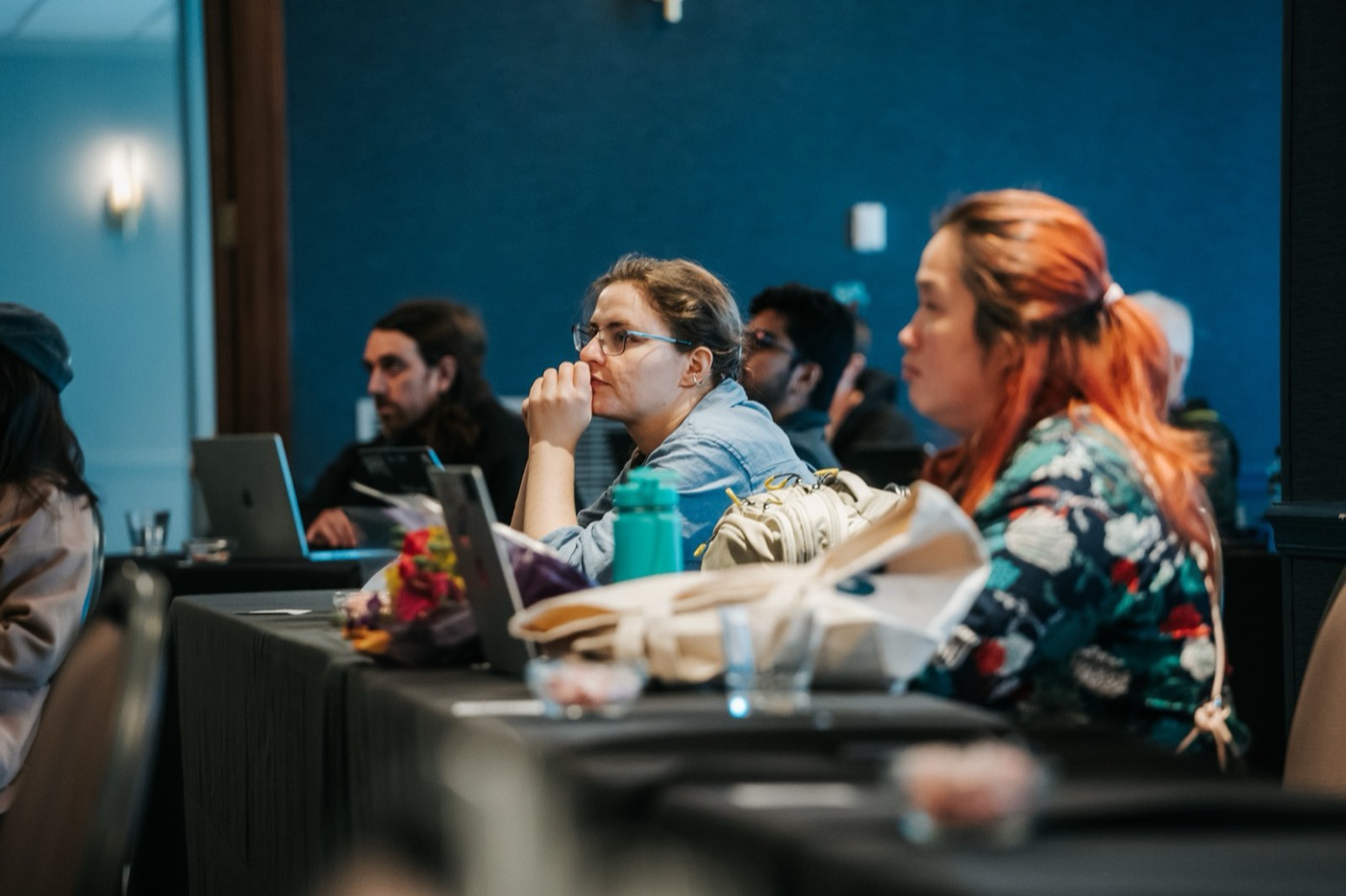 Attendees in main session